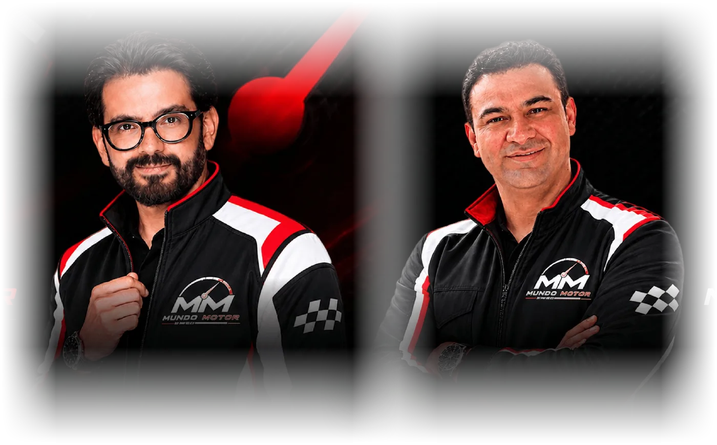Marco Morales y Ray Jauregui, conductores de Mundo Motor